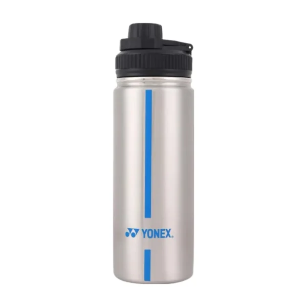 Bình Nước Giữ Nhiệt Yonex Logo Nhỏ 002-23 Bạc