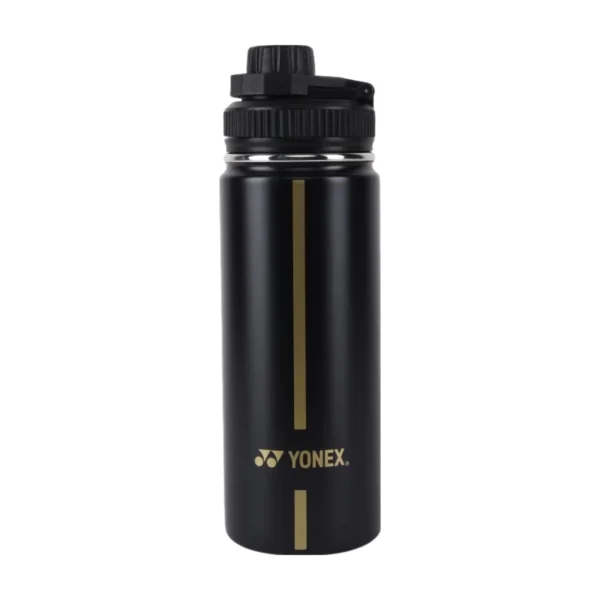 Bình Nước Giữ Nhiệt Yonex Logo Nhỏ 002-23 Đen