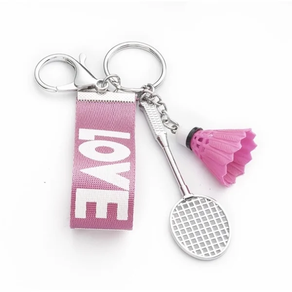 Móc khóa cầu lông Love - Ảnh 2