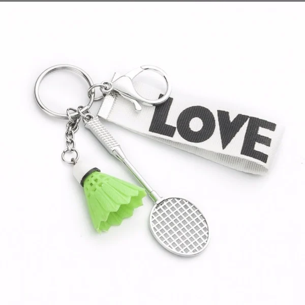 Móc khóa cầu lông Love - Ảnh 4