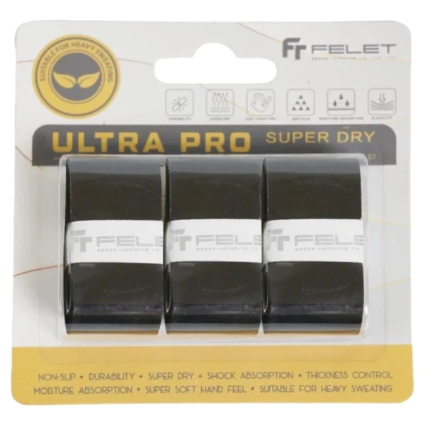 Quấn cán vợt cầu lông Felet Ultra Pro (3in1) - Ảnh 2