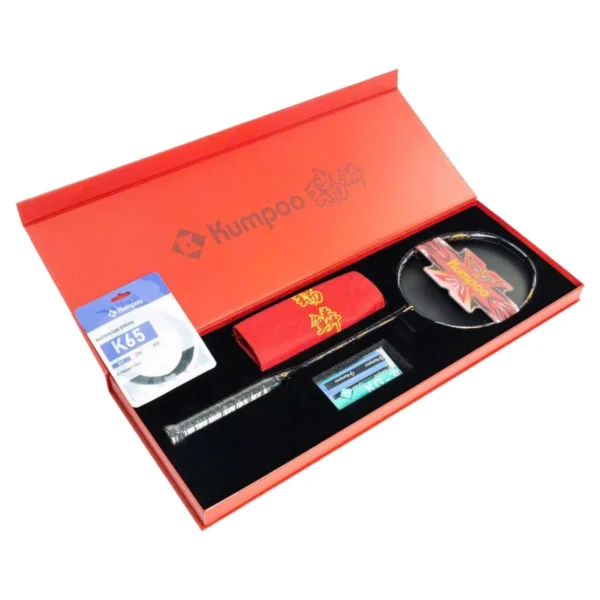 Set Vợt Cầu Lông Kumpoo Fecility New Year Chính Hãng - Ảnh 2