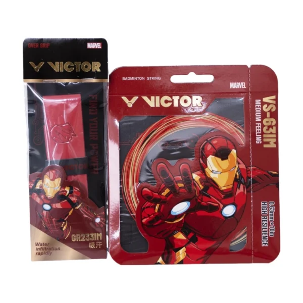 Set Vợt Cầu Lông Victor Iron Man Metallic - Ảnh 3