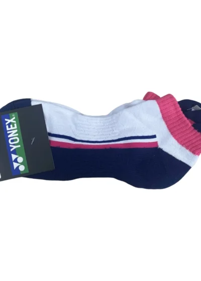 Vớ cầu lông Yonex ngắn 026 - Đen hồng
